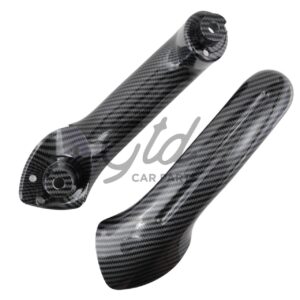 Puxador Efeito Carbono Traseiro Esquerdo Volkswagen Golf Jetta MK4 1999-2004