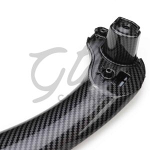 Alternative view of Puxador Frontal Direito Efeito Carbono Renault Megane III Fluence 2008-2016