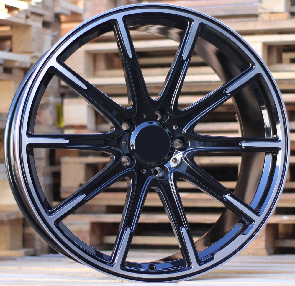 Jante Mercedes 22x10 ET30 5x130 - Black Polished