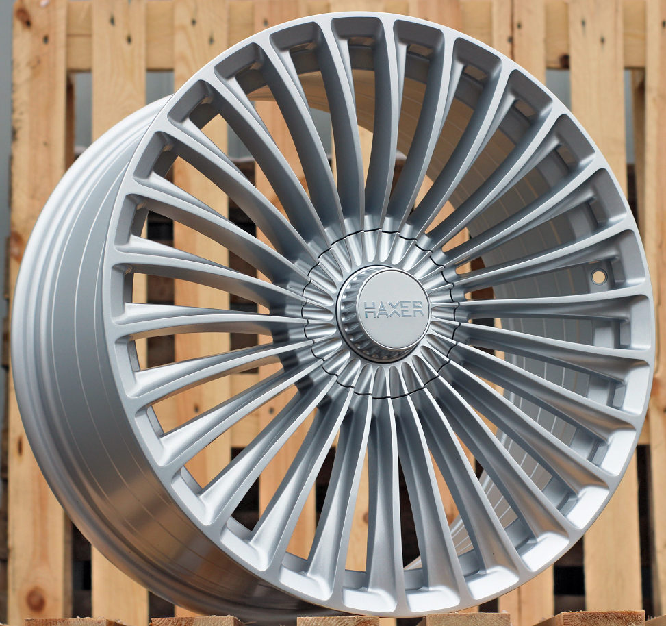 Jante HAXER 19x8,5 ET35 5x112 - F Silver Shining