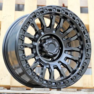 Jante 4X4 17x8,5 ET-6 5x127 - Black Half Matt