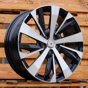 Jante Peugeot 19x7,5 ET42 5x108 - Black Polished