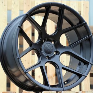 Jante HAXER 17x9 ET35 5x120 - Black Half Matt