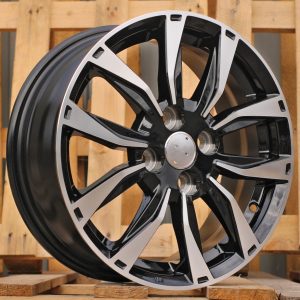 Jante RACIN 15x6 ET45 4x100 - Black Polished