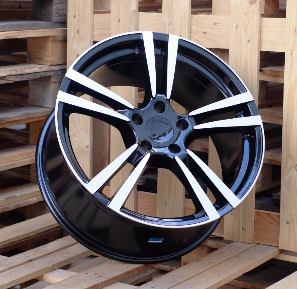 Jante Porsche 20x9,5 ET55 5x130 - Black Polished