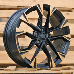 Jante CUPRA 18x8 ET40 5x112 - Black Polished Half Matt Cooper