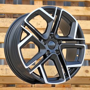 Jante Volkswagen 18x7,5 ET40 5x112 - Black Polished Half Matt