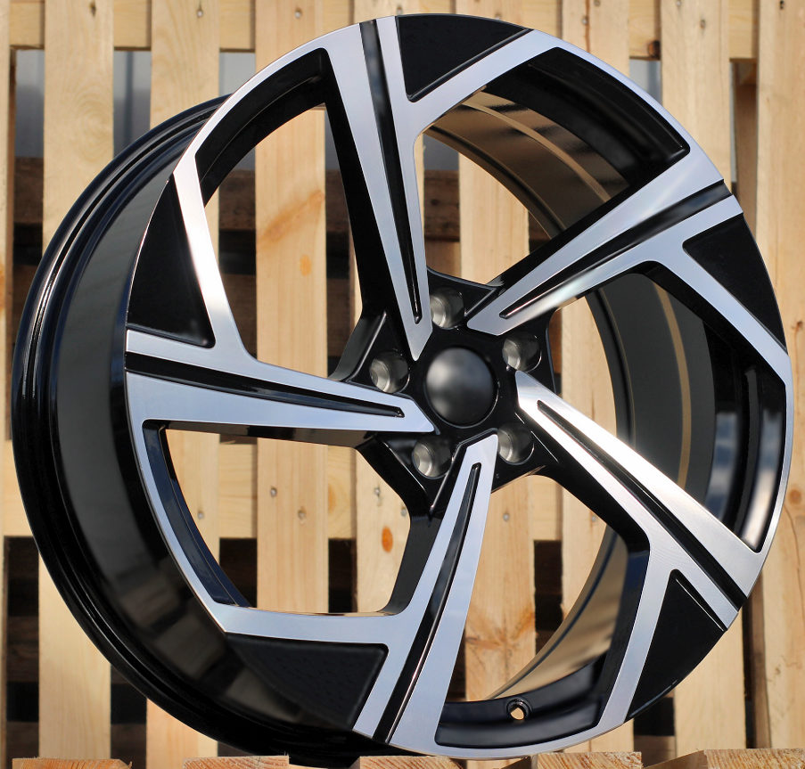 Jante Volkswagen 18x8 ET45 5x112 - Black Polished