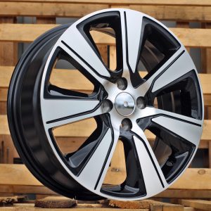 Jante RACIN 17x6,5 ET45 4x100 - Black Polished
