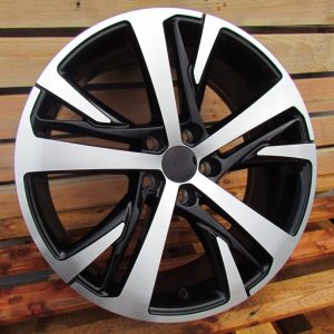 Jante Peugeot 18x7,5 ET42 5x108 - Black Polished