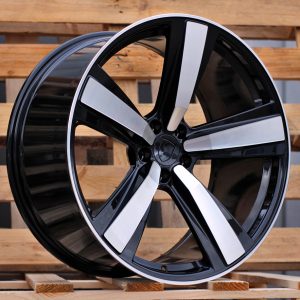 Jante Porsche 21x9,5 ET26 5x112 - Black Polished