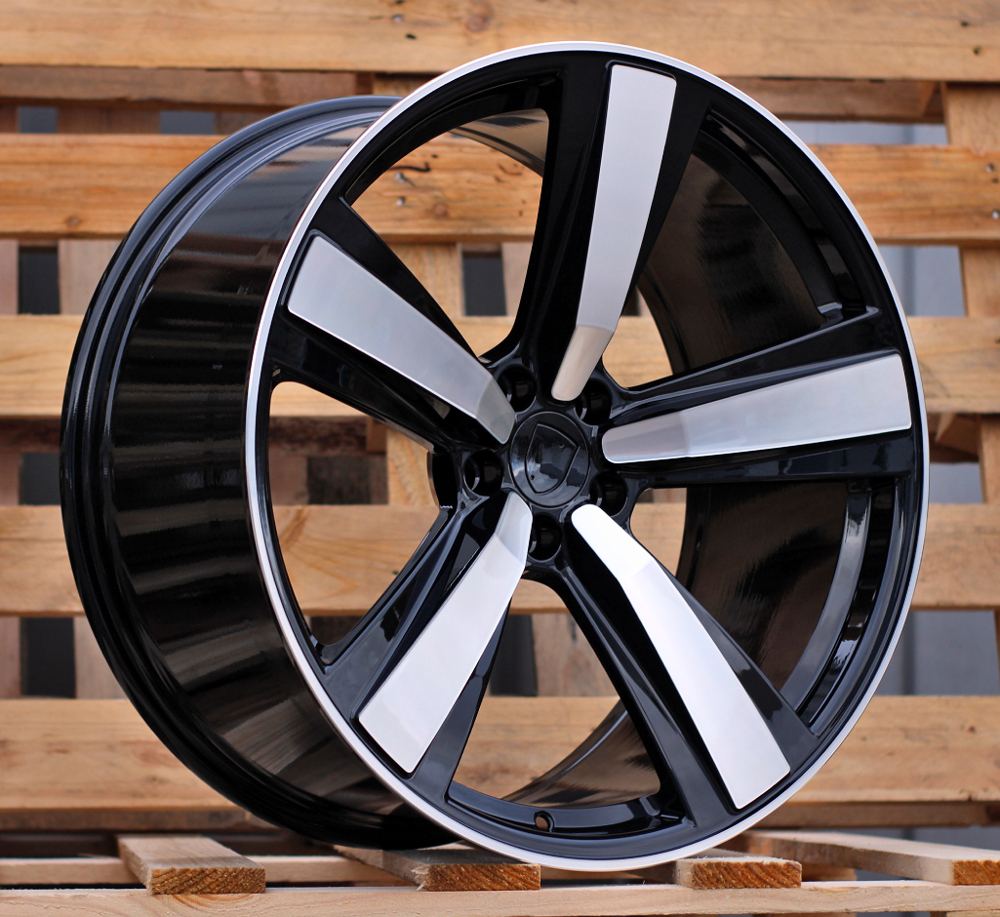 Jante Porsche 21x10 ET19 5x112 - Black Polished