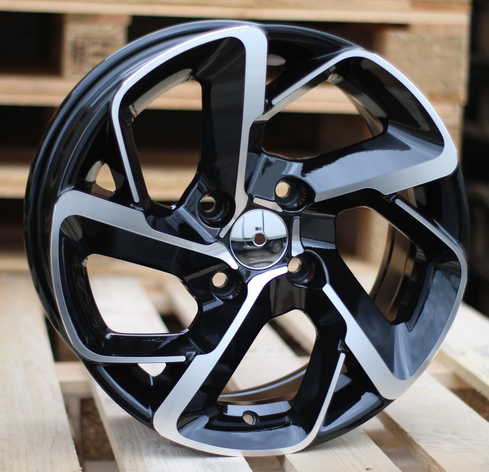 Jante Ciitroen 15x6,5 ET25 4x108 - Black Polished