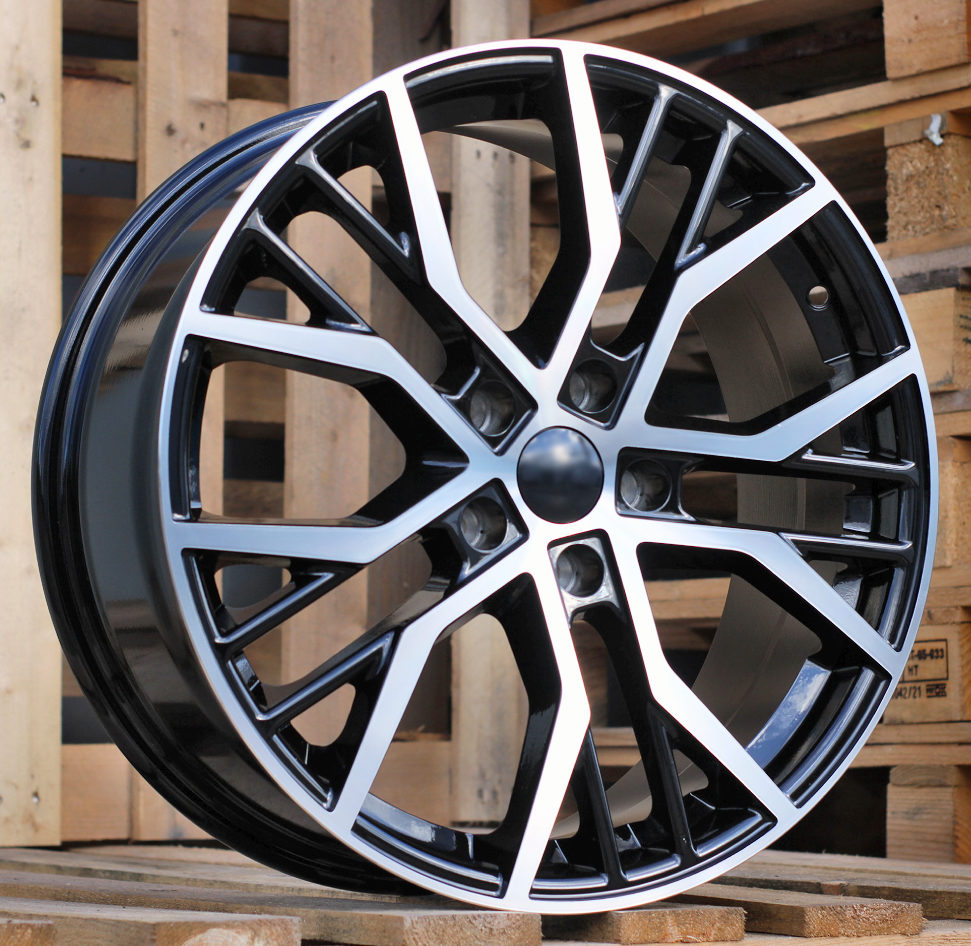 Jante Volkswagen 16x7 ET45 5x112 - Black Polished