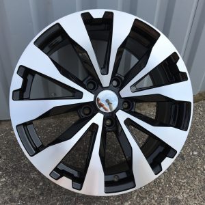 Jante Subaru 18x7 ET48 5x114,3 - Black Polished