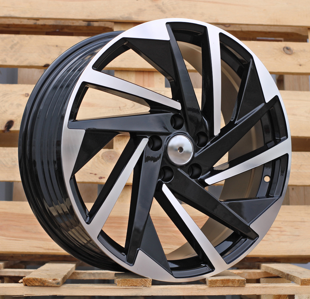 Jante Volkswagen 17x7 ET40 5x112 - Black Polished