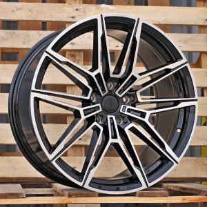 Jante BMW 17x7,5 ET40 5x112 - Black Polished