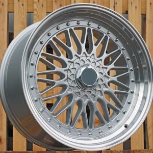 Jante RACIN 16x7,5 ET20 5x112|5x120 - Silver+Polished Lip