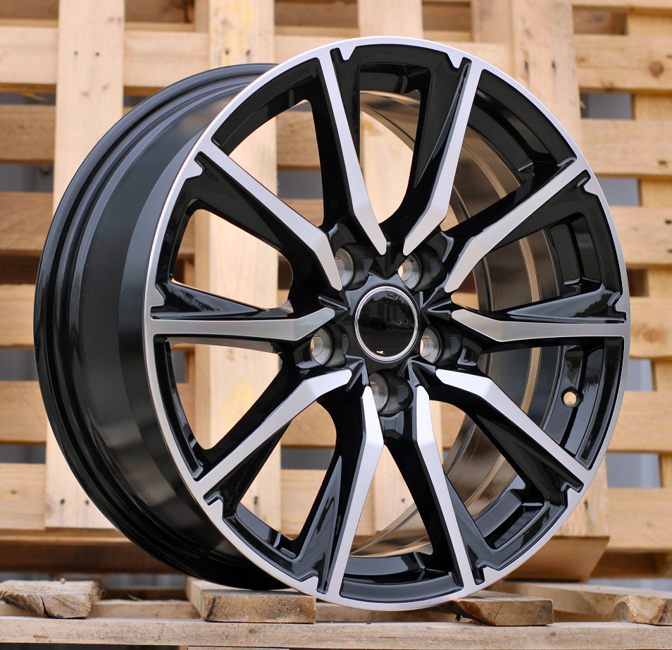 Jante Toyota 17x7,5 ET40 5x114,3 - F Black Polished