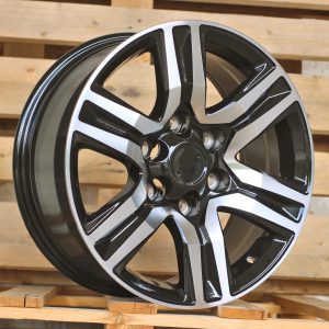 Jante Toyota 17x7,5 ET25 6x139,7 - F Black Polished