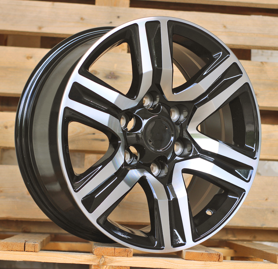 Jante Toyota 17x7,5 ET25 6x139,7 - F Black Polished