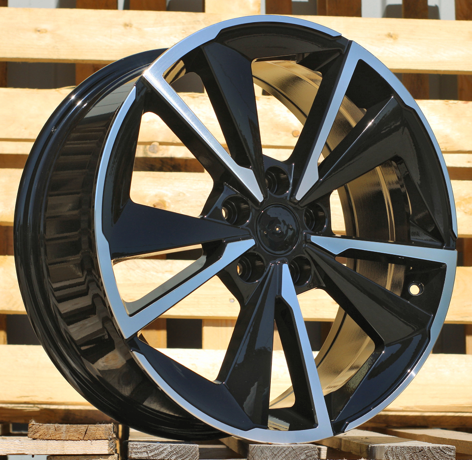 Jante Nissan 18x7,5 ET45 5x114,3 - Black Polished