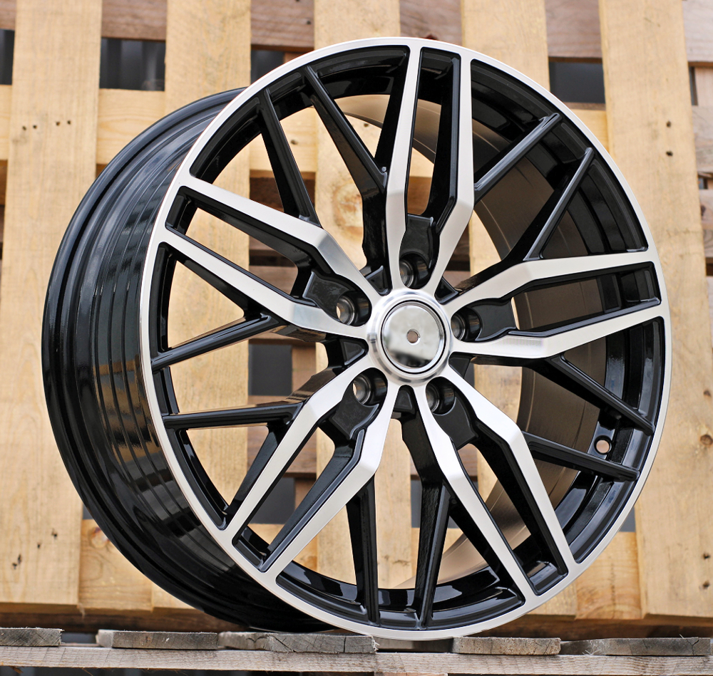 Jante Mercedes 18x8 ET52 5x112 - Black Polished