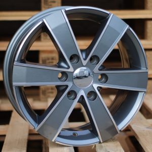 Jante Ford 16x7 ET50 6x120 - Grey Polished