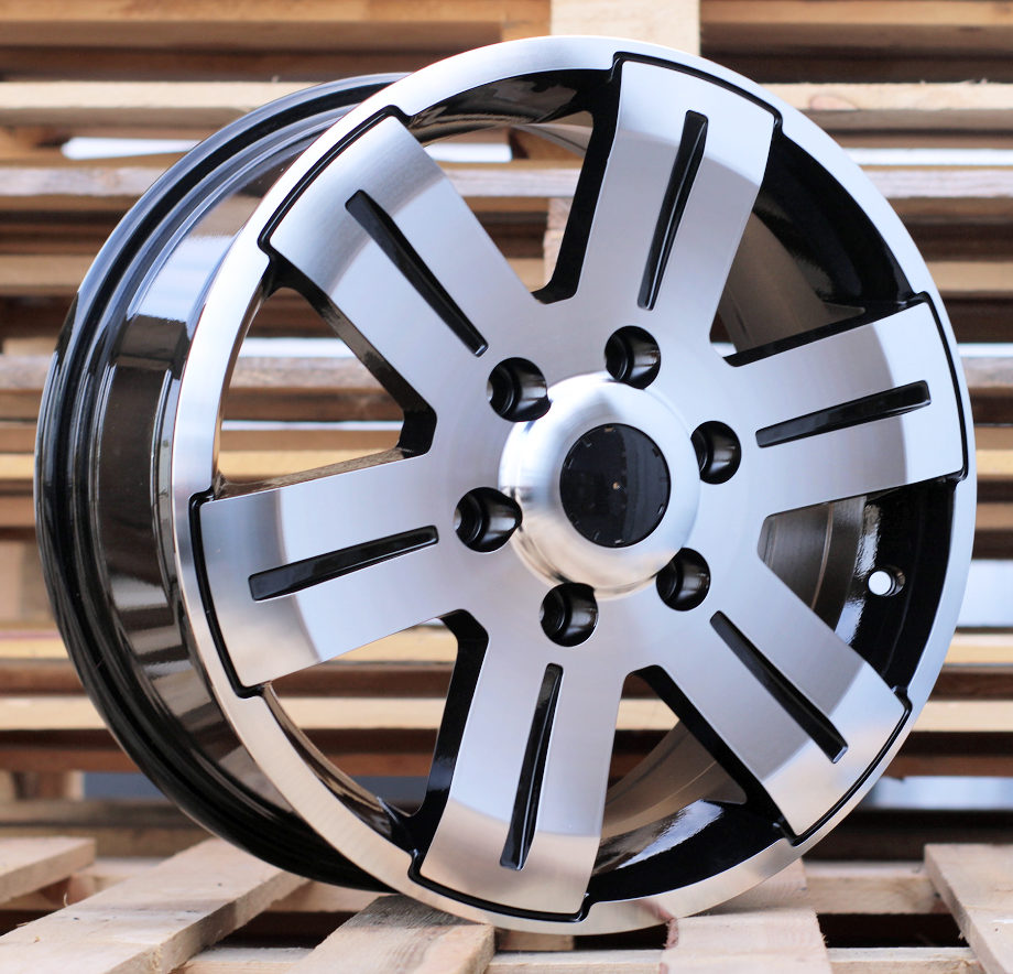 Jante Mercedes 16x7 ET55 6x130 - Black Polished