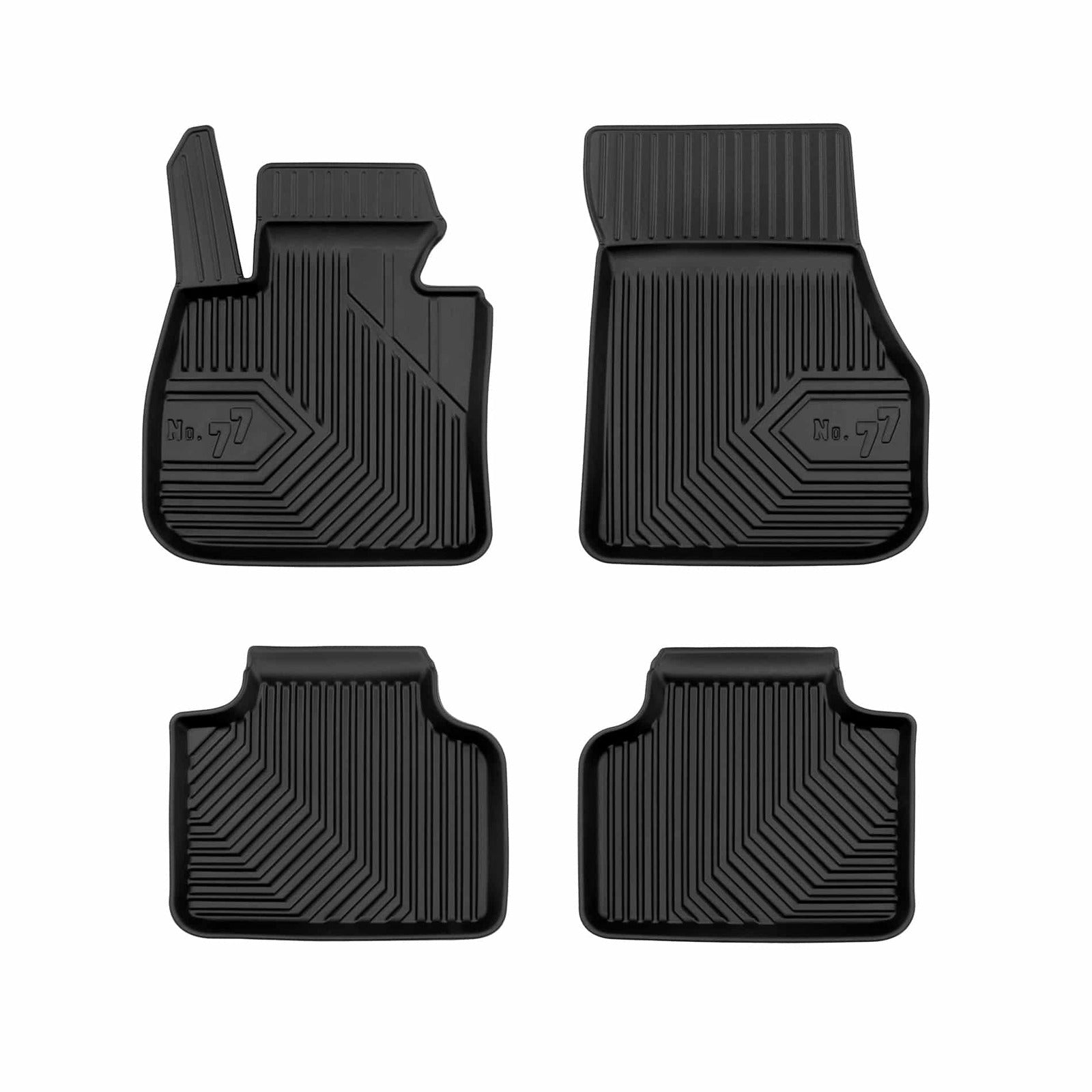 PACK 4 TAPETES BORRACHA NO.77 BMW Série 2 F45 ACTIVE TOURER 2014-2022