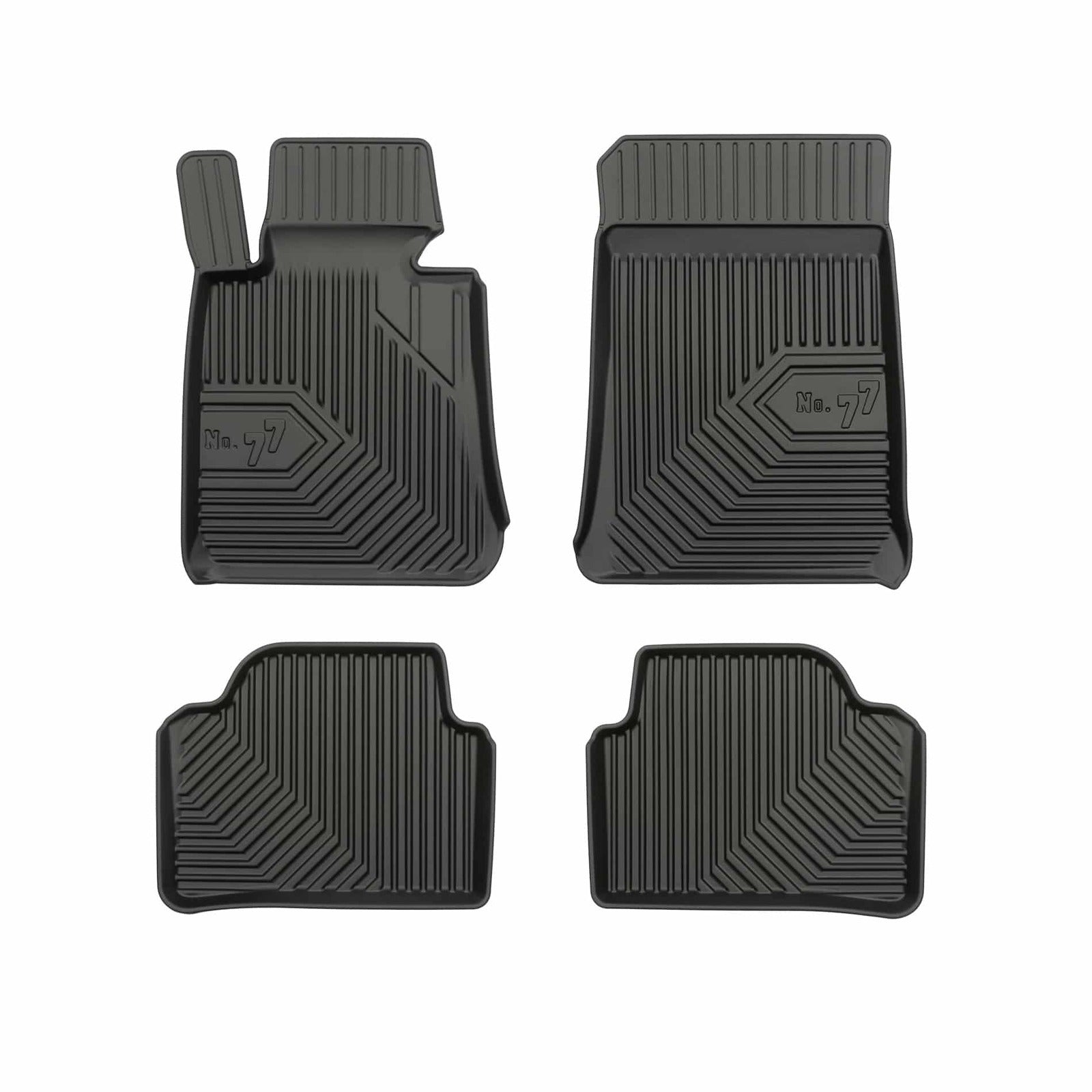 PACK 4 TAPETES BORRACHA NO.77 BMW Série 3 E92 Coupé 2006-2012