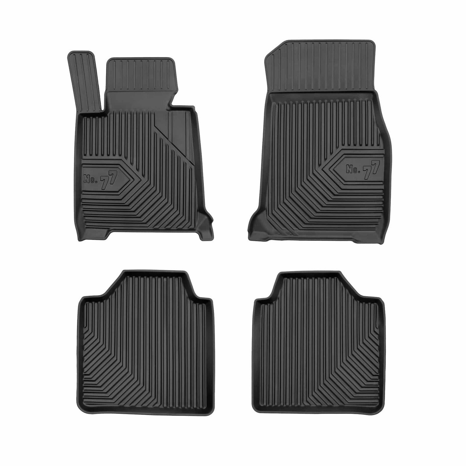 PACK 4 TAPETES BORRACHA NO.77 BMW Série 3 GT F34 2013-2021