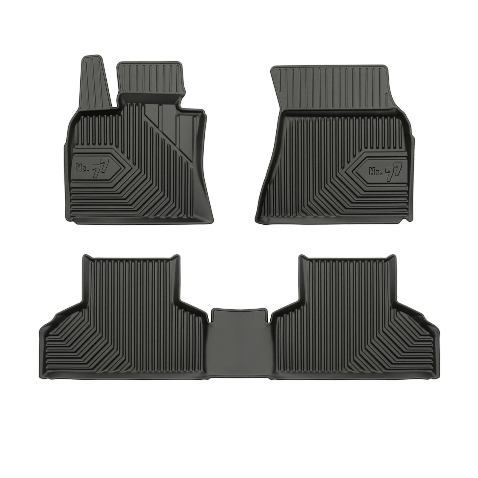 PACK 3 TAPETES BORRACHA NO.77 BMW X5 F15 SUV 2013-2018