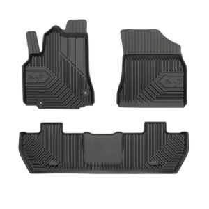 PACK 3 TAPETES BORRACHA NO.77 CITROEN BERLINGO II COMBIVAN 2008-2018