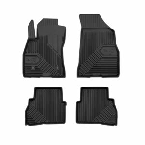 PACK 4 TAPETES BORRACHA NO.77 FIAT DOBLO II COMBI CARGO MAXI 2010-2020