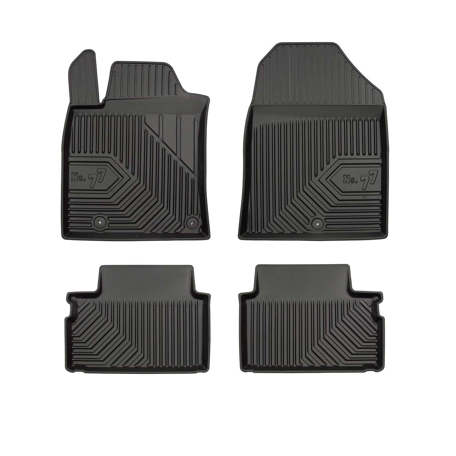 PACK 4 TAPETES BORRACHA NO.77 KIA CEED III 2018->
