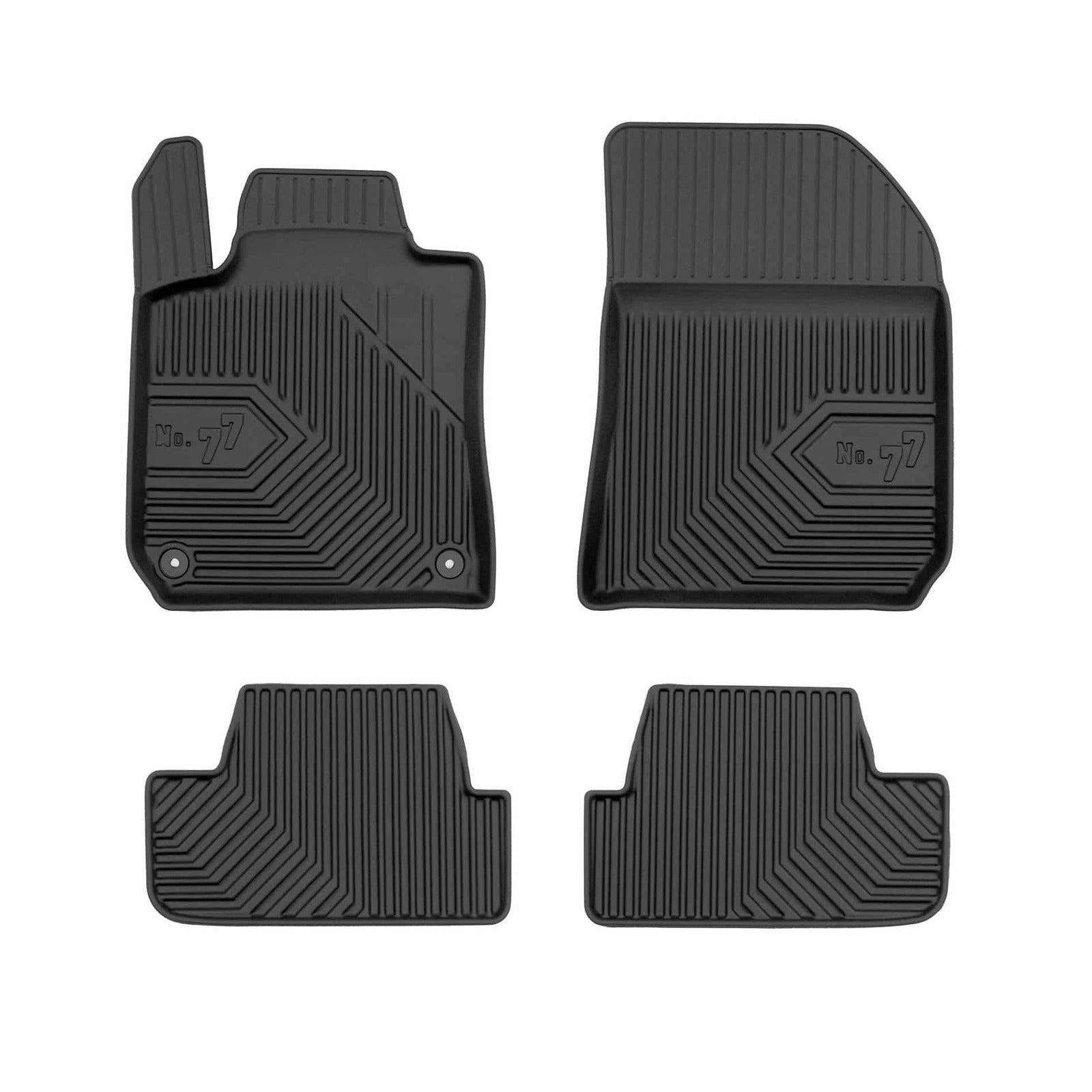 PACK 4 TAPETES BORRACHA NO.77 PEUGEOT 308 II 2013-2021 CARRO