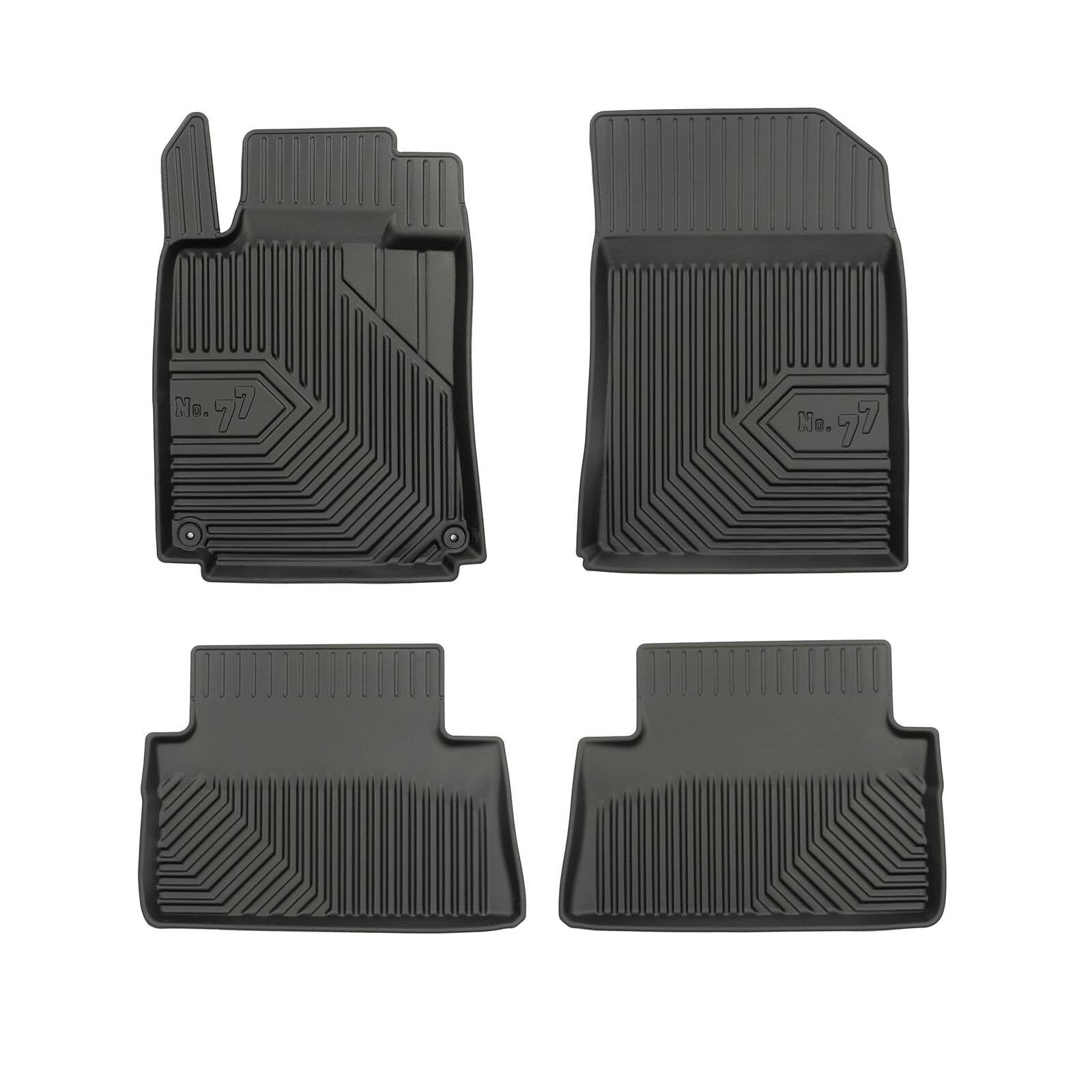 PACK 4 TAPETES BORRACHA NO.77 PEUGEOT 508 I 2010-2018
