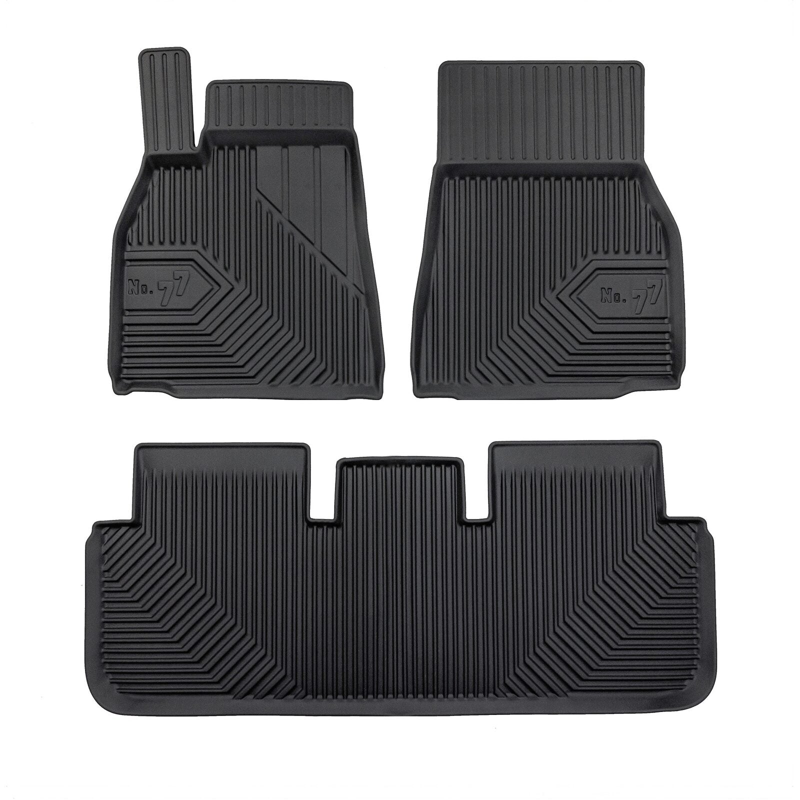 PACK 3 TAPETES BORRACHA NO.77 TESLA MODEL S 2021->