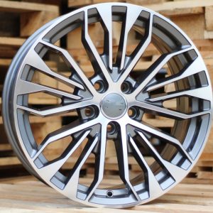 Jante Audi 19x8,5 ET43 5x112 - Grey Polished+Powder Coating
