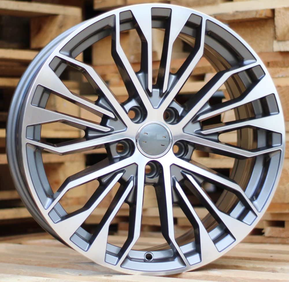 Jante Audi 19x8,5 ET43 5x112 - Grey Polished+Powder Coating