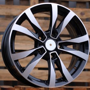 Jante RACIN 16x6,5 ET39 5x112 - Black Polished