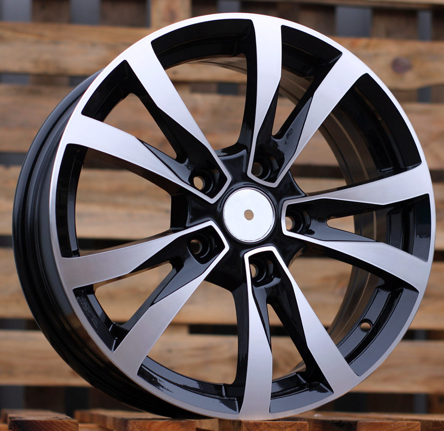 Jante RACIN 16x6,5 ET39 5x112 - Black Polished