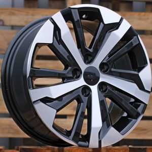 Jante Peugeot 16x7 ET44 5x108 - Black Polished