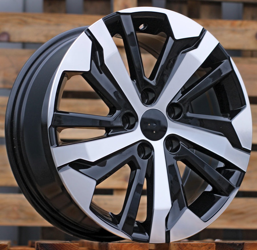 Jante Peugeot 16x7 ET44 5x108 - Black Polished