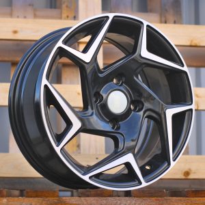 Jante Ford 15x6,5 ET40 4x108 - Black Polished