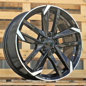 Jante Peugeot 17x7,5 ET44 5x108 - Black Polished