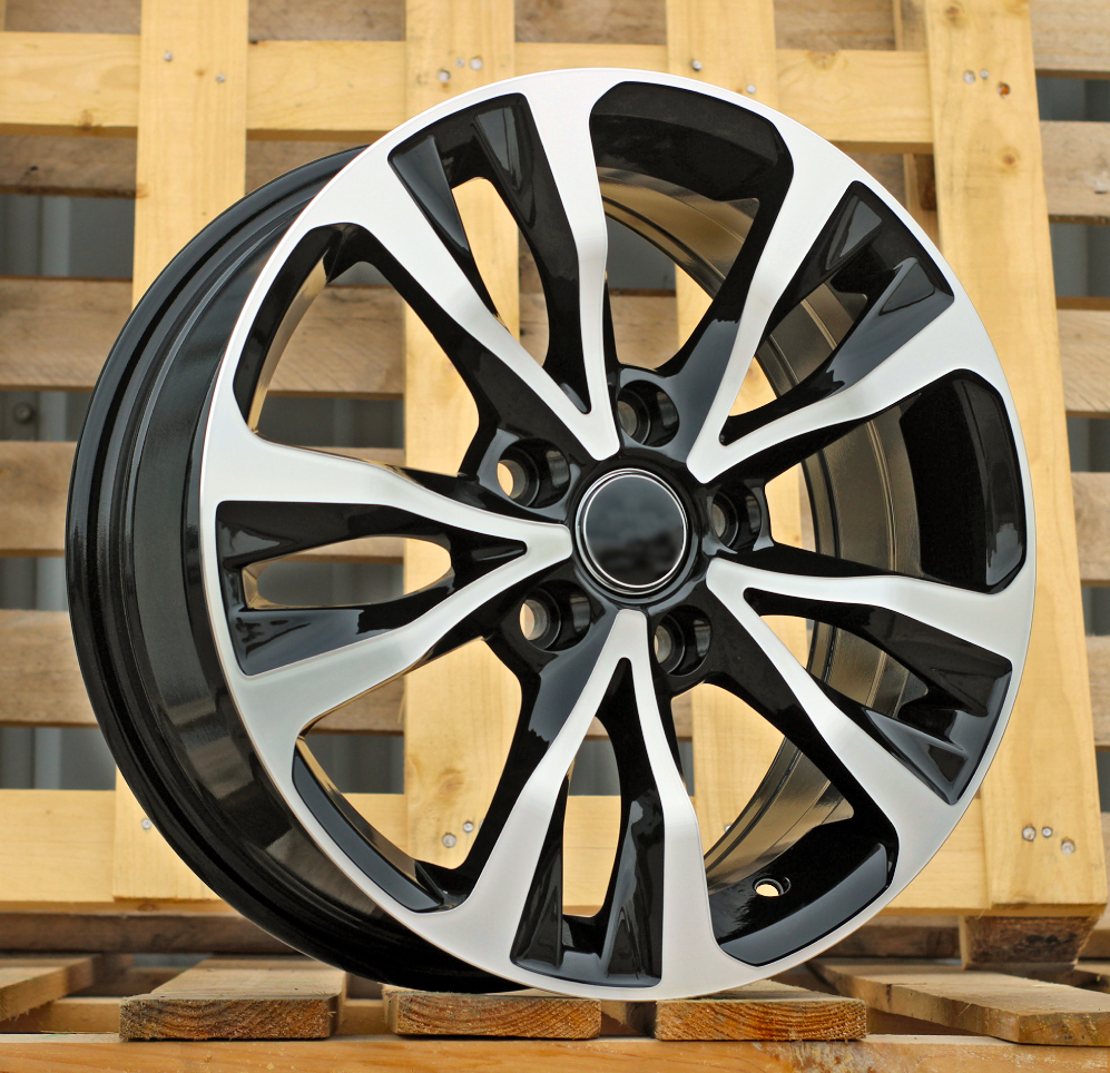 Jante Toyota 16x6,5 ET40 5x114,3 - Black Polished