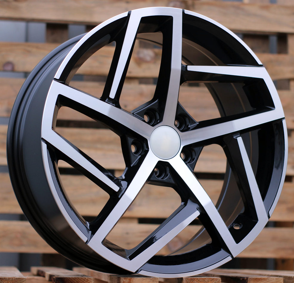 Jante Volkswagen 19x8 ET45 5x112 - Black Polished