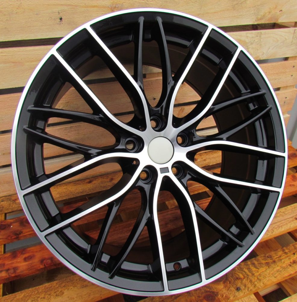 Jante BMW 18x8 ET40 5x120 - Black Polished+Powder Coating